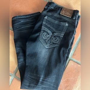 Affliction jeans Blake size 36 Black Premium